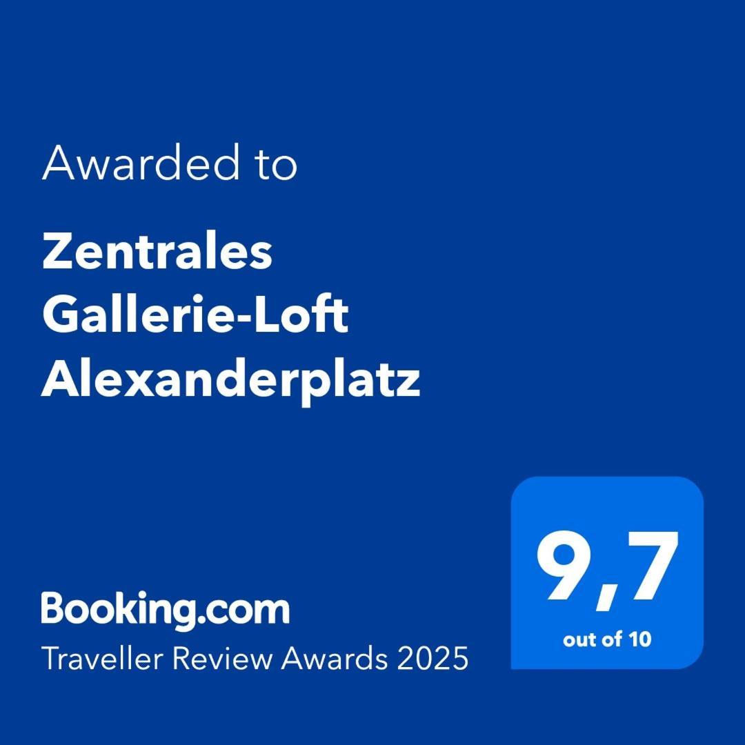 Zentrales Gallerie-Loft Alexanderplatz 柏林 外观 照片